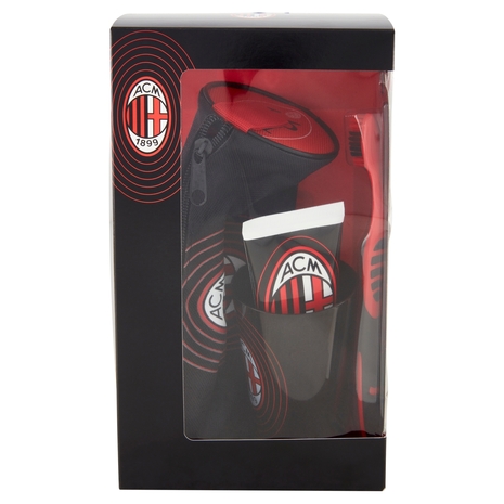 ACM 1899 Dentifricio alla Menta 75 ml, Spazzolino Medio, Bicchiere, Fan Bag